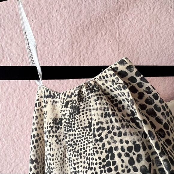 Zimmermann Monochrome Snake Print Mini Dress - Picture 11 of 16